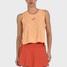 CAMISETA BULLPADEL AMALIA NARANJA PASTEL