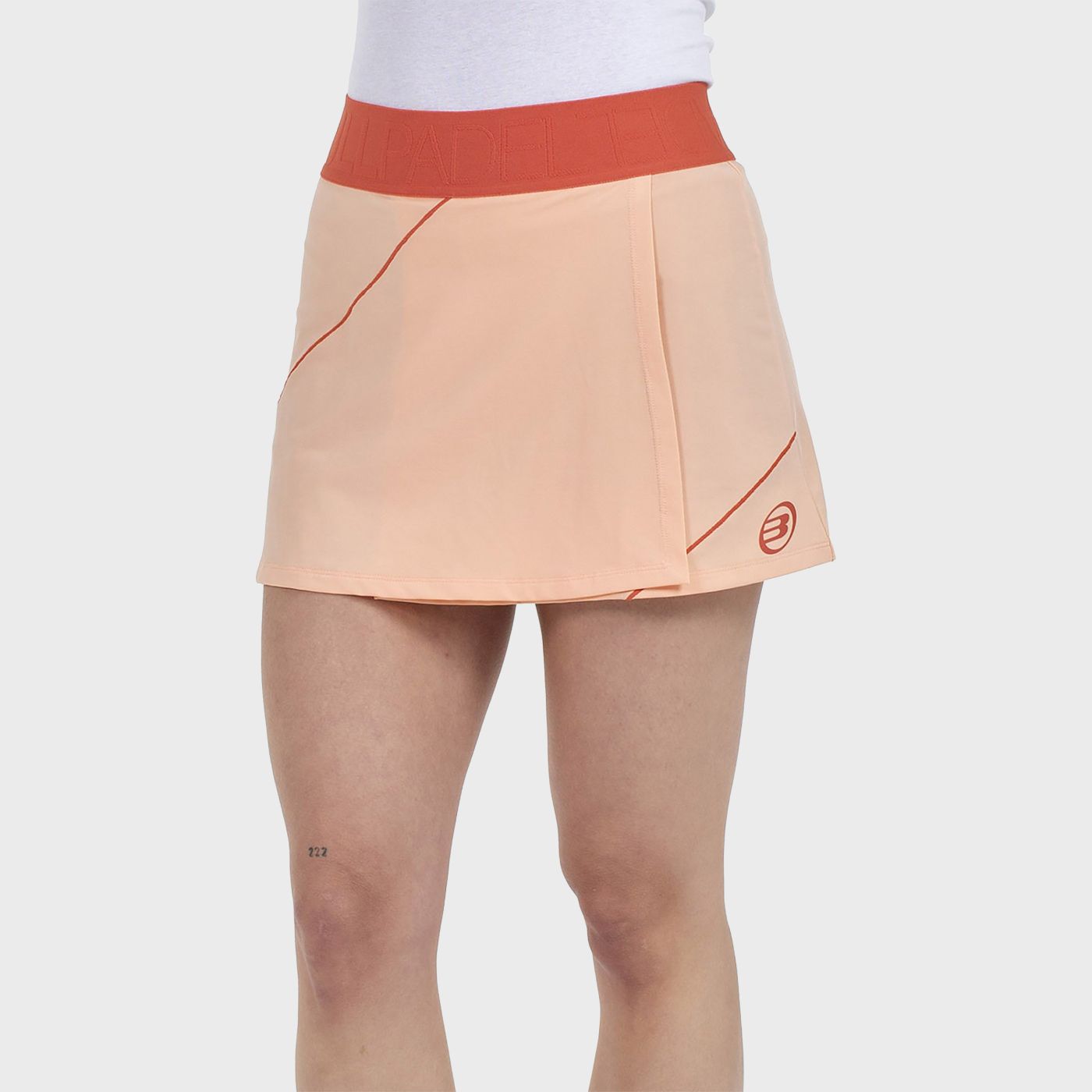 tienda de padel Madrid, tienda de padel online, tienda de padel españa, tienda de padel en linea, FALDA BULLPADEL ASEGUR NARANJA