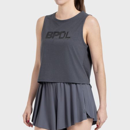 CAMISETA BULLPADEL VENTOS ANTRACITA