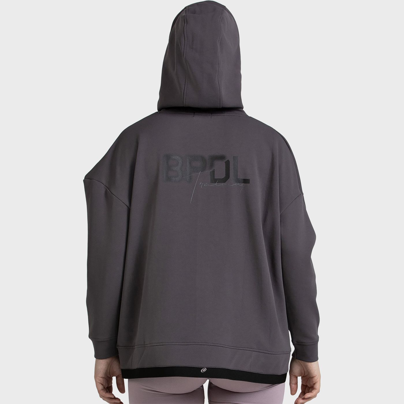SUDADERA BULLPADEL VIDEL ANTRACITA