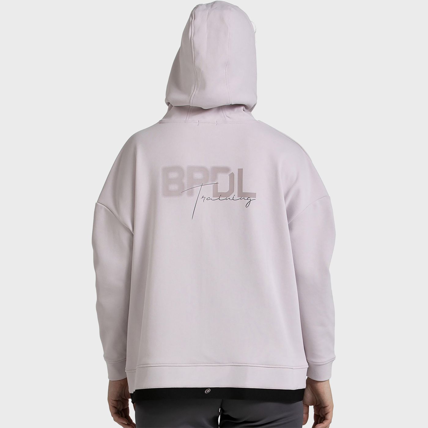 SUDADERA BULLPADEL VIDEL ROSA PALIDO