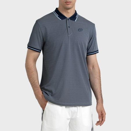 tienda de padel Madrid, tienda de padel online, tienda de padel españa, tienda de padel en linea, POLO BULLPADEL TENFE AZUL MARI
