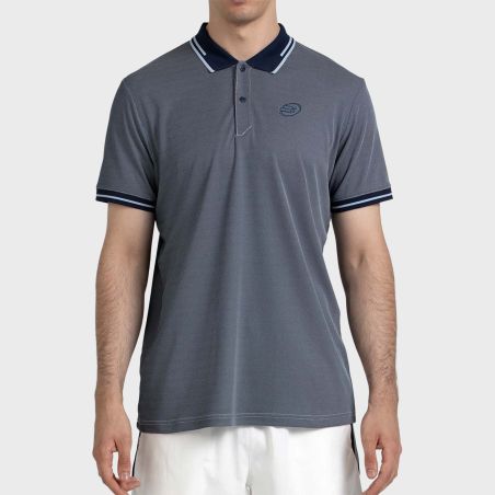 tienda de padel Madrid, tienda de padel online, tienda de padel españa, tienda de padel en linea, POLO BULLPADEL TENFE AZUL MARI
