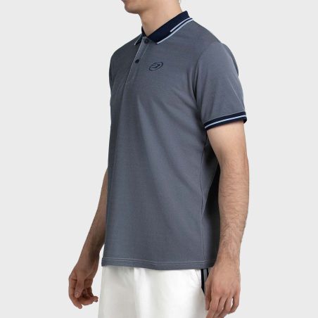 tienda de padel Madrid, tienda de padel online, tienda de padel españa, tienda de padel en linea, POLO BULLPADEL TENFE AZUL MARI