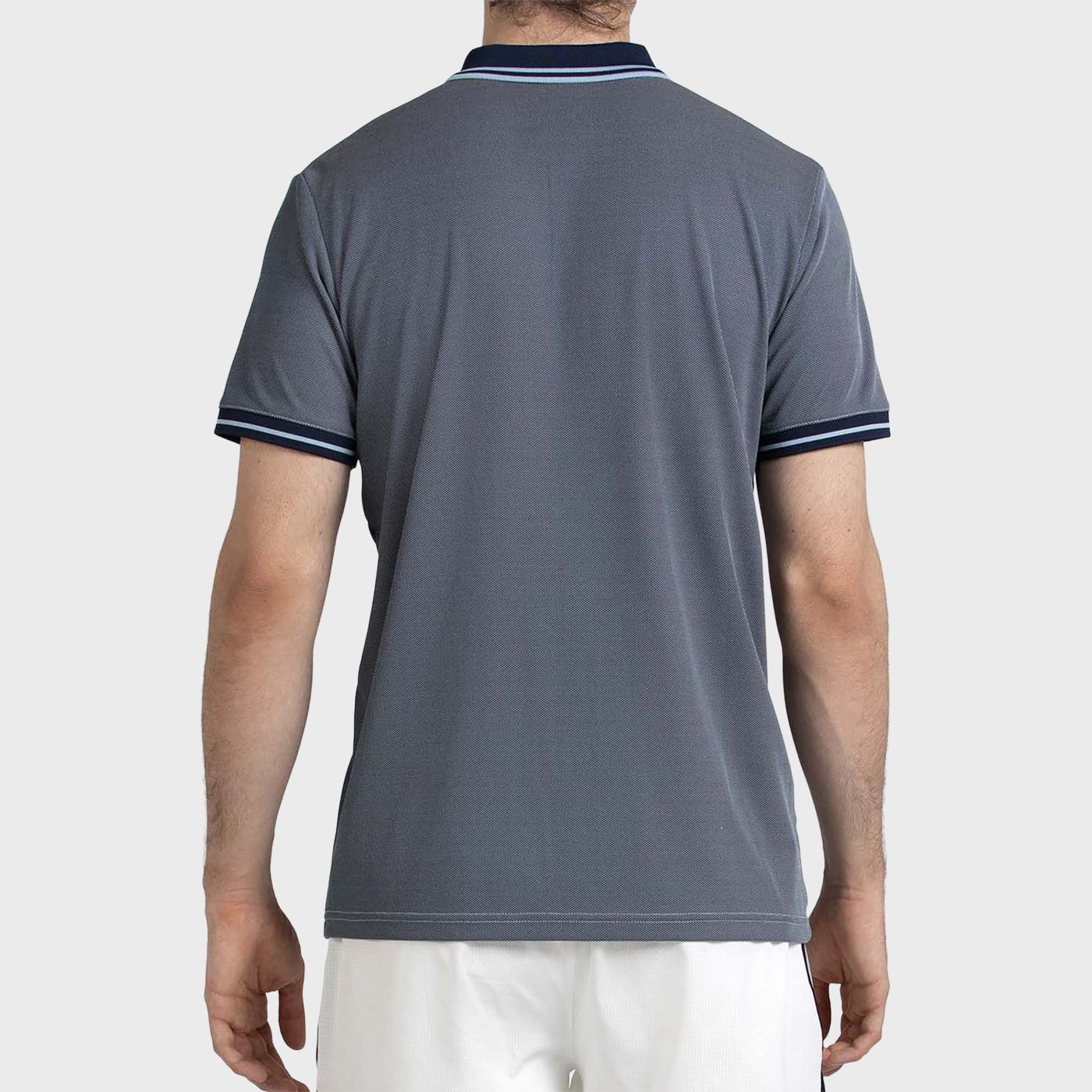 tienda de padel Madrid, tienda de padel online, tienda de padel españa, tienda de padel en linea, POLO BULLPADEL TENFE AZUL MARI