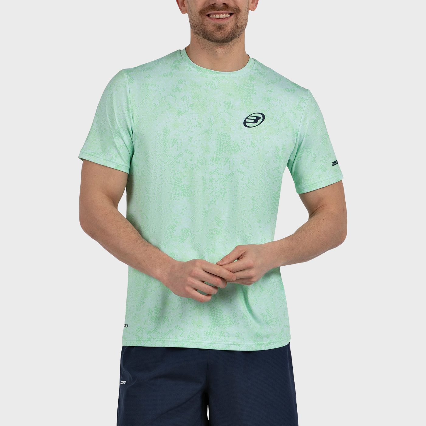 tienda de padel Madrid, tienda de padel online, tienda de padel españa, tienda de padel en linea, CAMISETA BULLPADEL MASAMA VERD