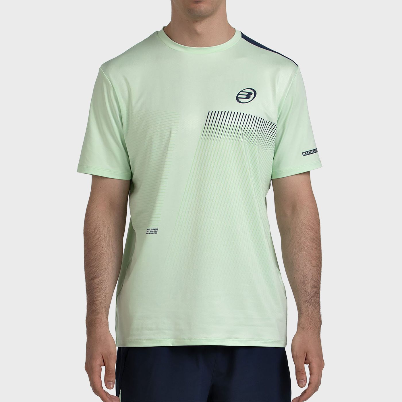 tienda de padel Madrid, tienda de padel online, tienda de padel españa, tienda de padel en linea, CAMISETA BULLPADEL MOTRIL VERD