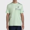 CAMISETA BULLPADEL MOTRIL VERDE ACIDO