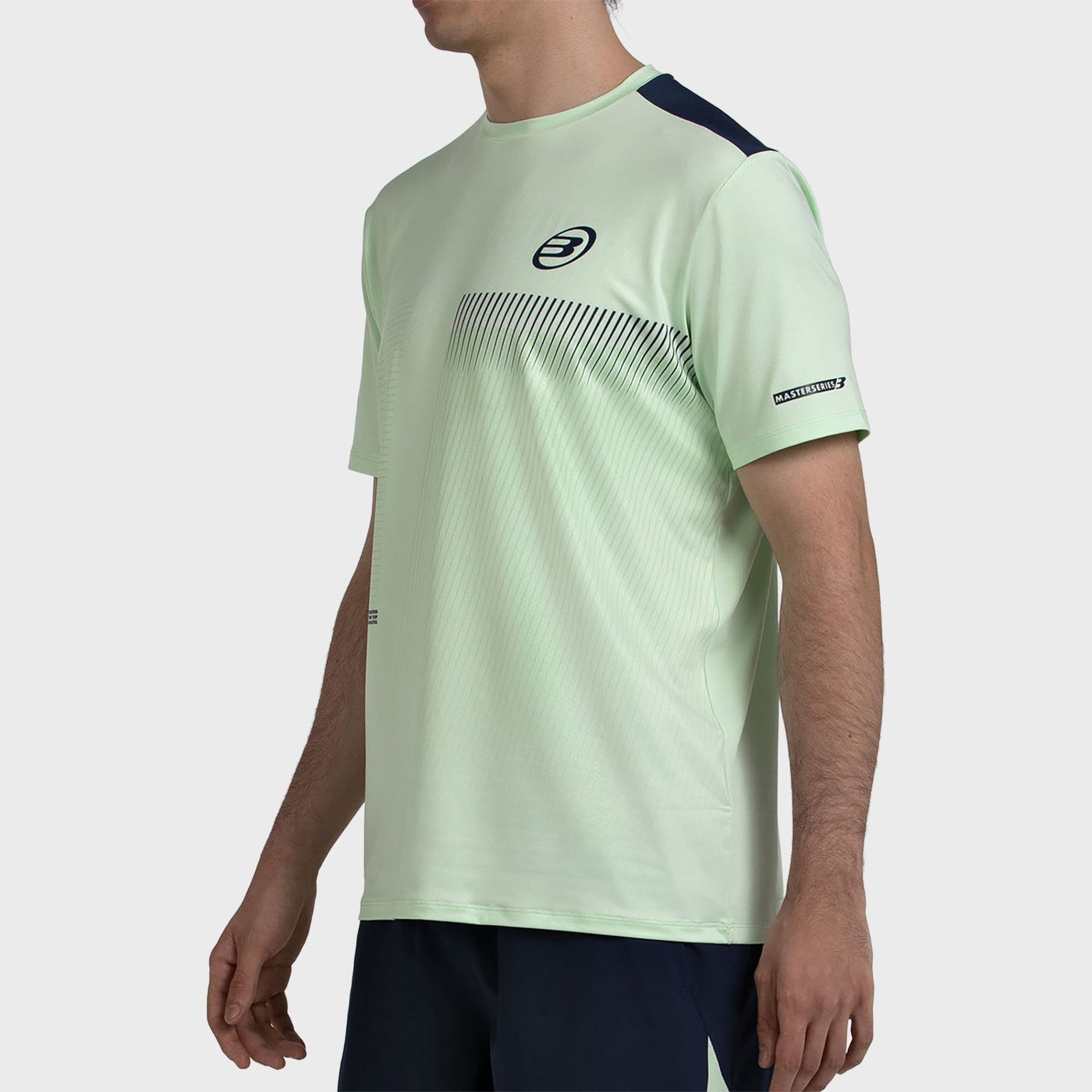 tienda de padel Madrid, tienda de padel online, tienda de padel españa, tienda de padel en linea, CAMISETA BULLPADEL MOTRIL VERD