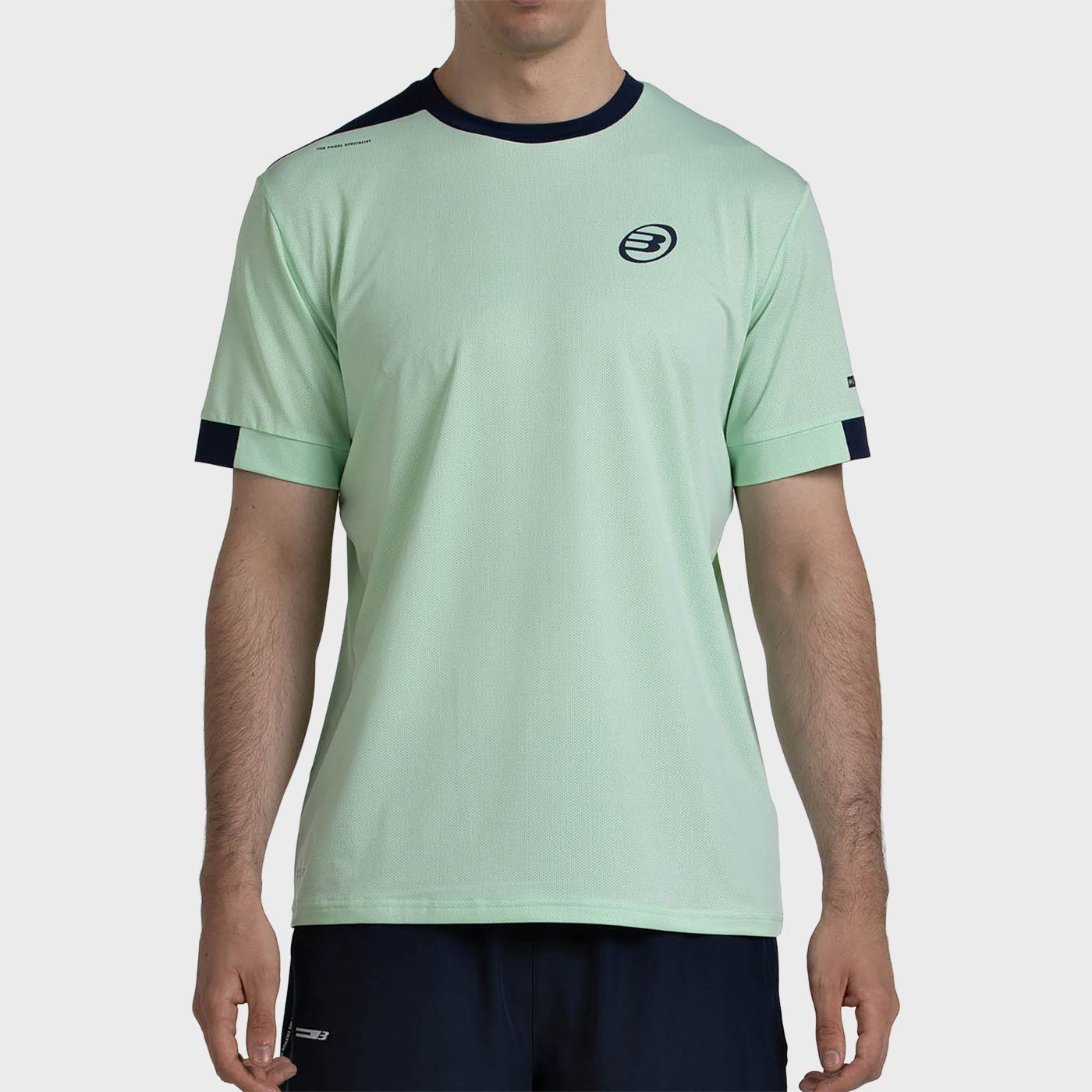 CAMISETA BULLPADEL MANANU VERDE ACIDO