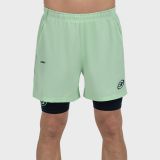 tienda de padel Madrid, tienda de padel online, tienda de padel españa, tienda de padel en linea, SHORT BULLPADEL MANSIL VERDE A