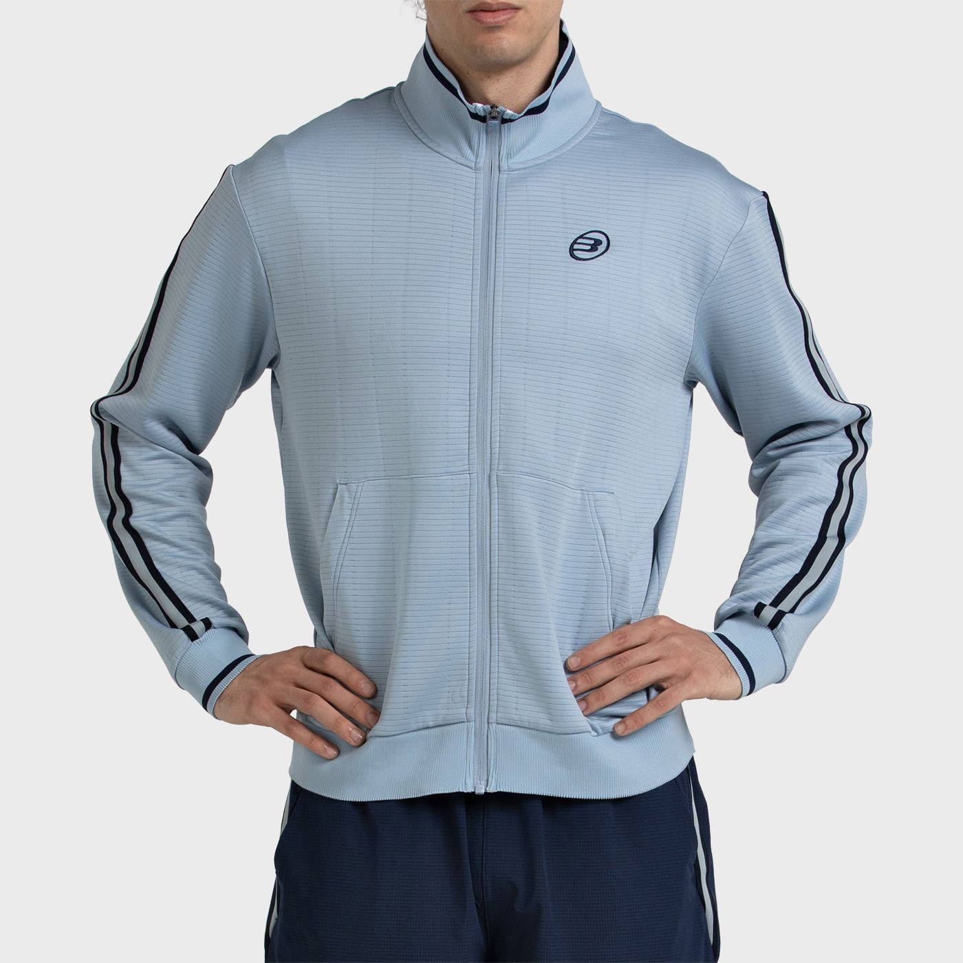 tienda de padel Madrid, tienda de padel online, tienda de padel españa, tienda de padel en linea, SUDADERA BULLPADEL TOZO AZUL A