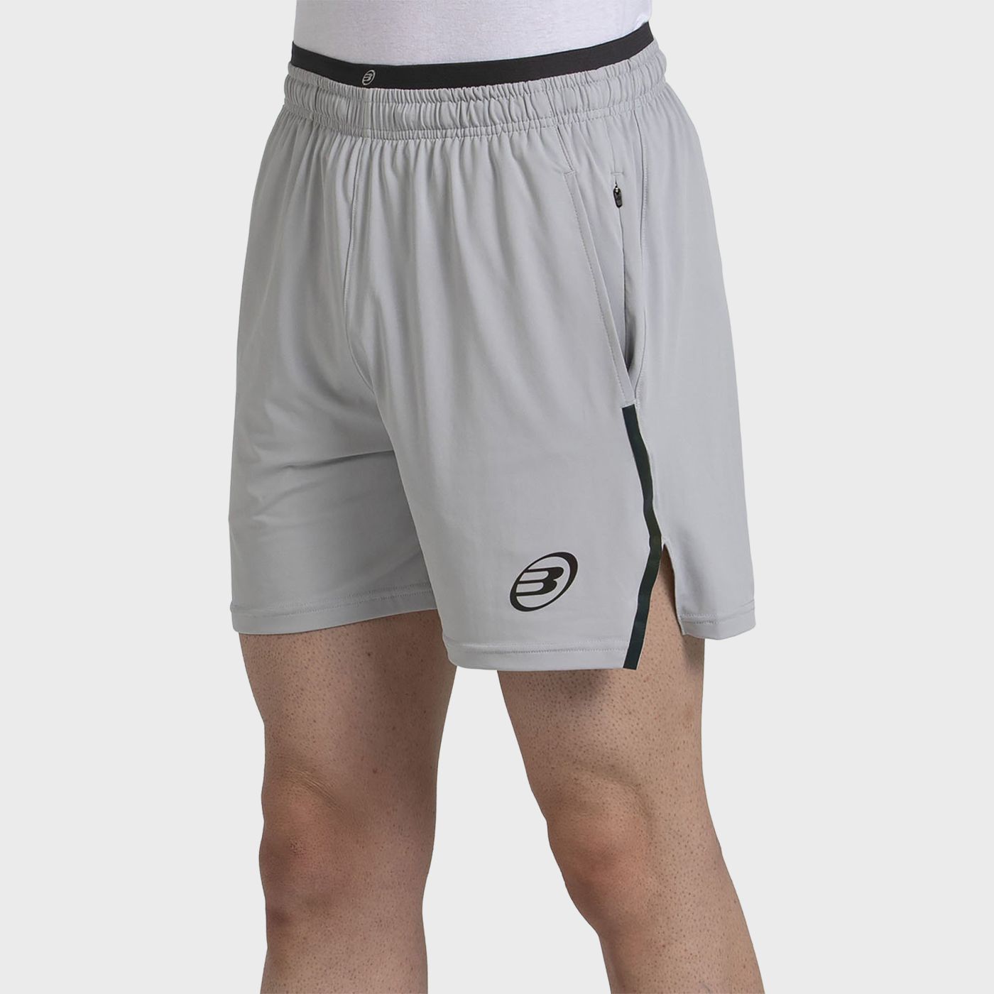 tienda de padel Madrid, tienda de padel online, tienda de padel españa, tienda de padel en linea, SHORT BULLPADEL ITONDA GRIS CL