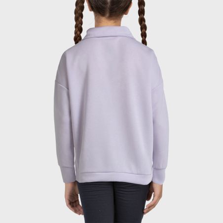 SUDADERA BULLPADEL ALASIA G LILA PASTEL