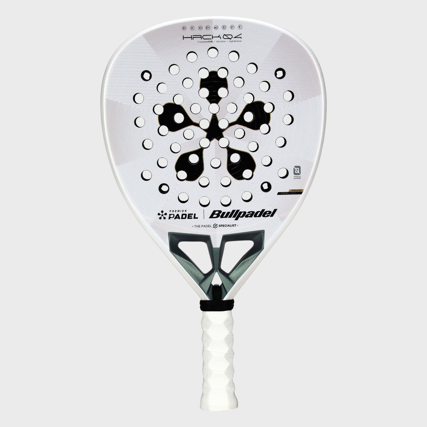 tienda de padel Madrid, tienda de padel online, tienda de padel españa, tienda de padel en linea, PALA BULLPADEL HACK 04 PP26