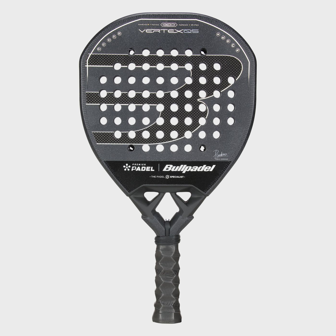 tienda de padel Madrid, tienda de padel online, tienda de padel españa, tienda de padel en linea, PALA BULLPADEL VERTEX 05 GEO P