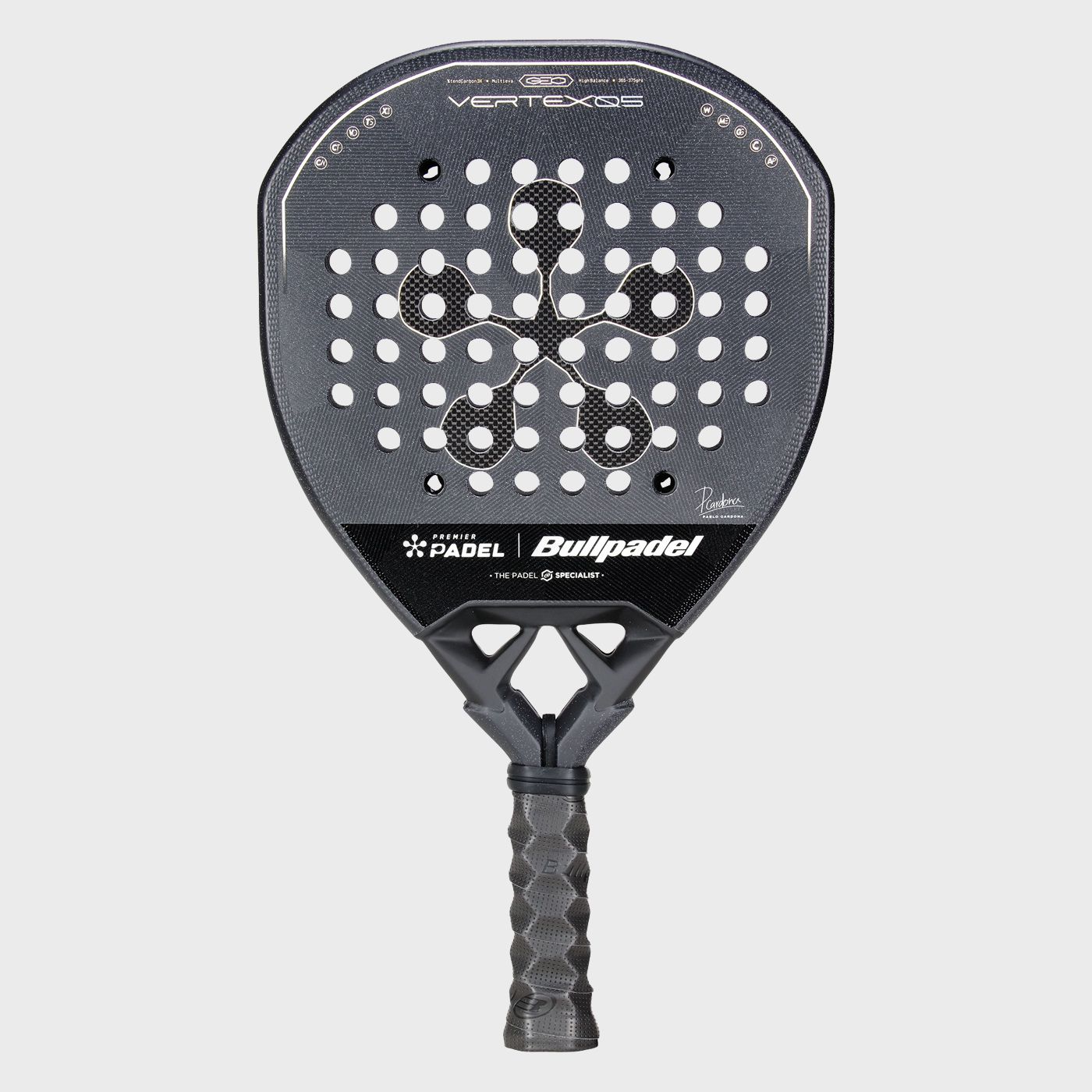 tienda de padel Madrid, tienda de padel online, tienda de padel españa, tienda de padel en linea, PALA BULLPADEL VERTEX 05 GEO P