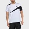 CAMISETA BULLPADEL CARDONA 26V BLANCO