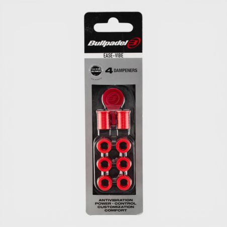 tienda de padel Madrid, tienda de padel online, tienda de padel españa, tienda de padel en linea, EASE VIBE BULLPADEL ROJO