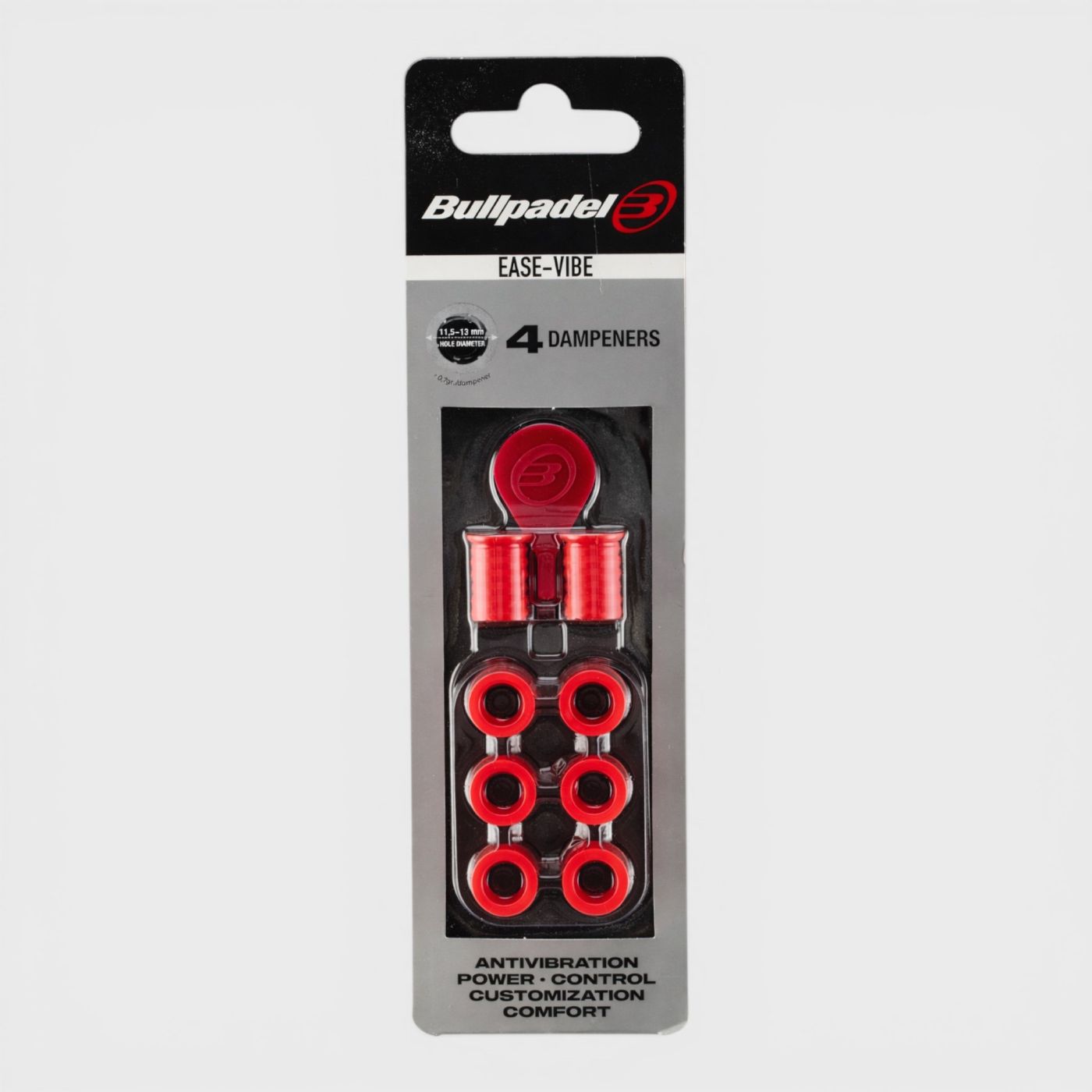 tienda de padel Madrid, tienda de padel online, tienda de padel españa, tienda de padel en linea, EASE VIBE BULLPADEL ROJO