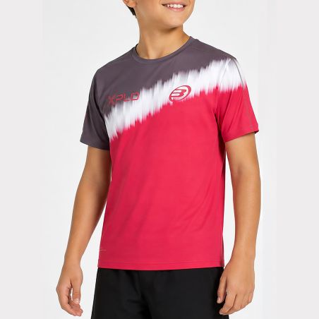 T-SHIRT BULLPADEL DI NENNO JR 25I IBISCO