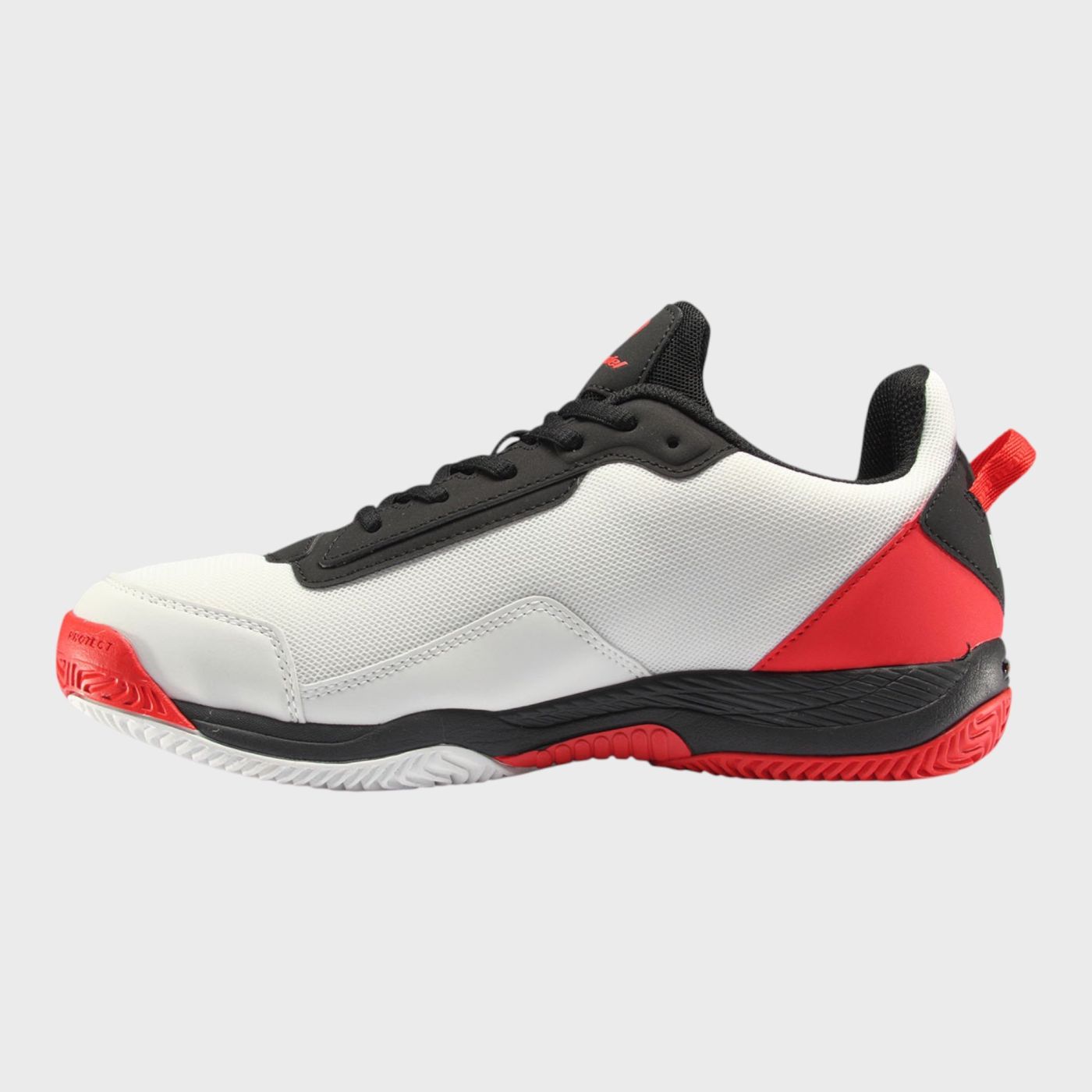 TRAINERS BULLPADEL BUKER JR 25V BIANCO E ROSSO