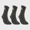CALCETIN BULLPADEL BP262 005  (PACK3) NEGRO