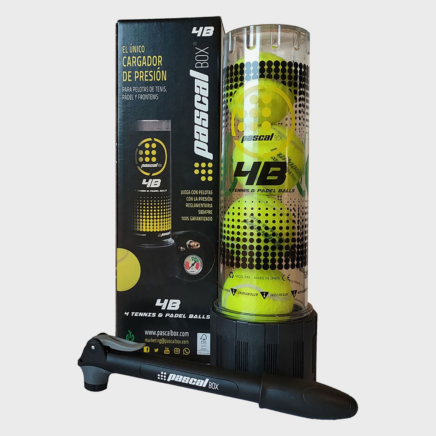 tienda de padel Madrid, tienda de padel online, tienda de padel españa, tienda de padel en linea, PASCAL BOX 4B